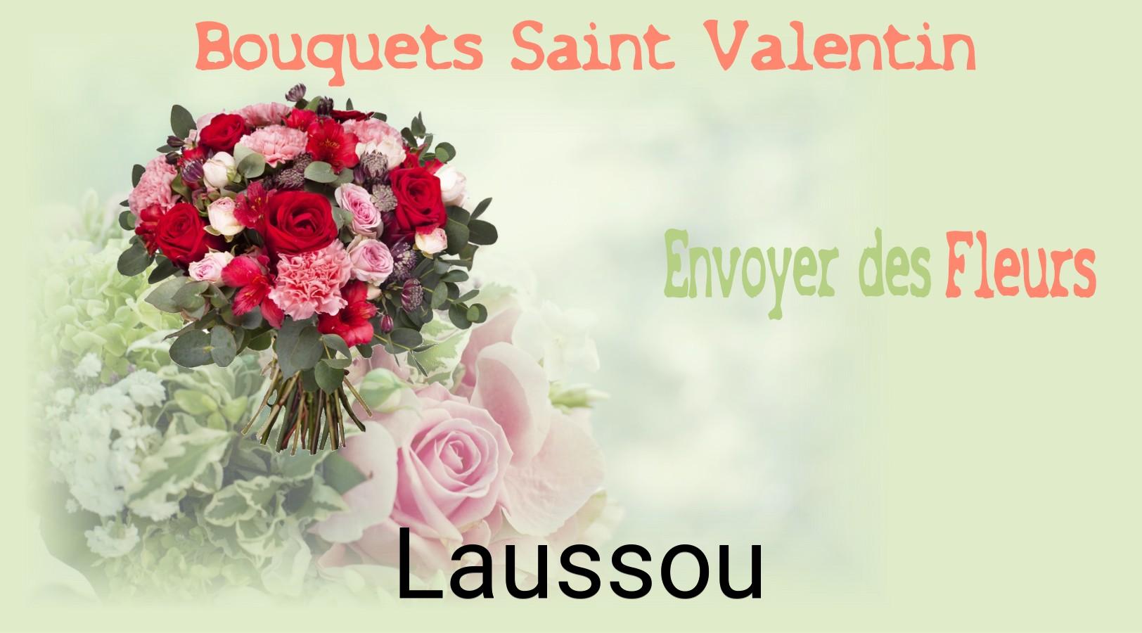Roses de Saint-Valentin livrées à Laussou